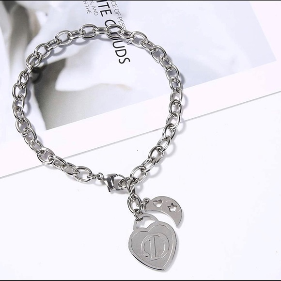 U letter Charm Bracelets by Scione - Picture 5 of 6